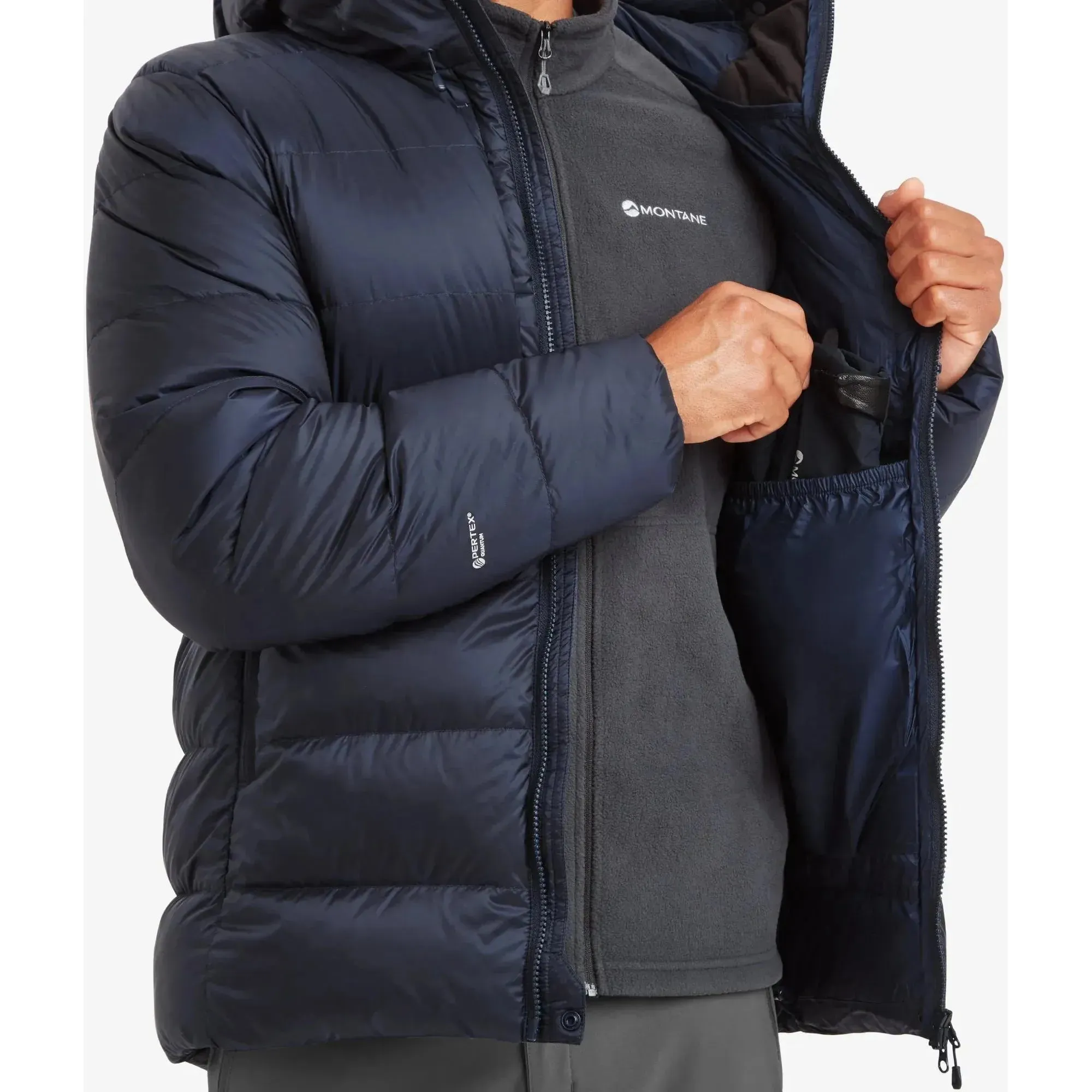 Montane Men's Anti-Freeze XPD Hooded Down Insulated Jacket - Eclipse Blue