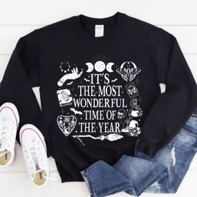 Most Wonderful Time • Black Pullover