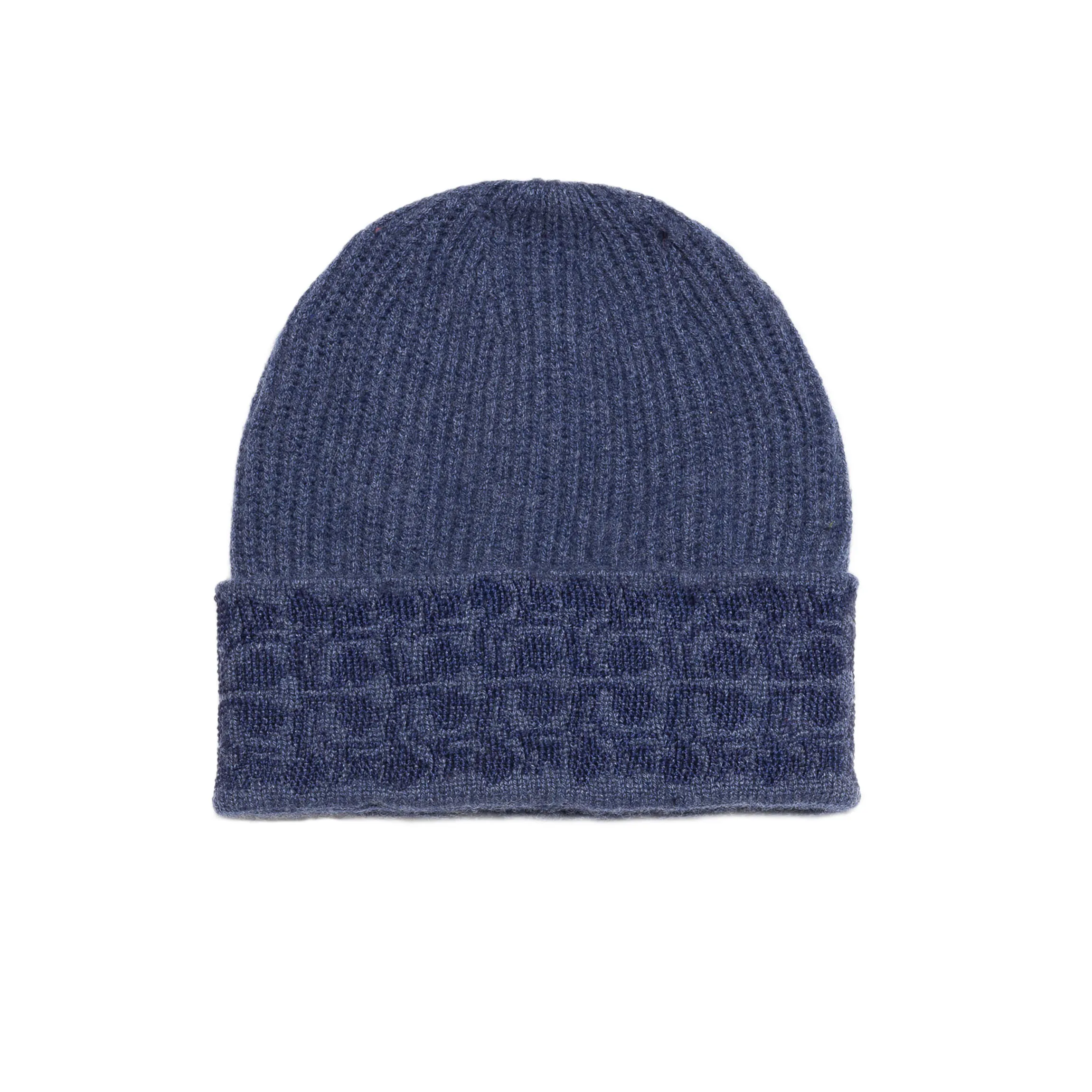 NOTTE BLUE CASHMERE BEANIE