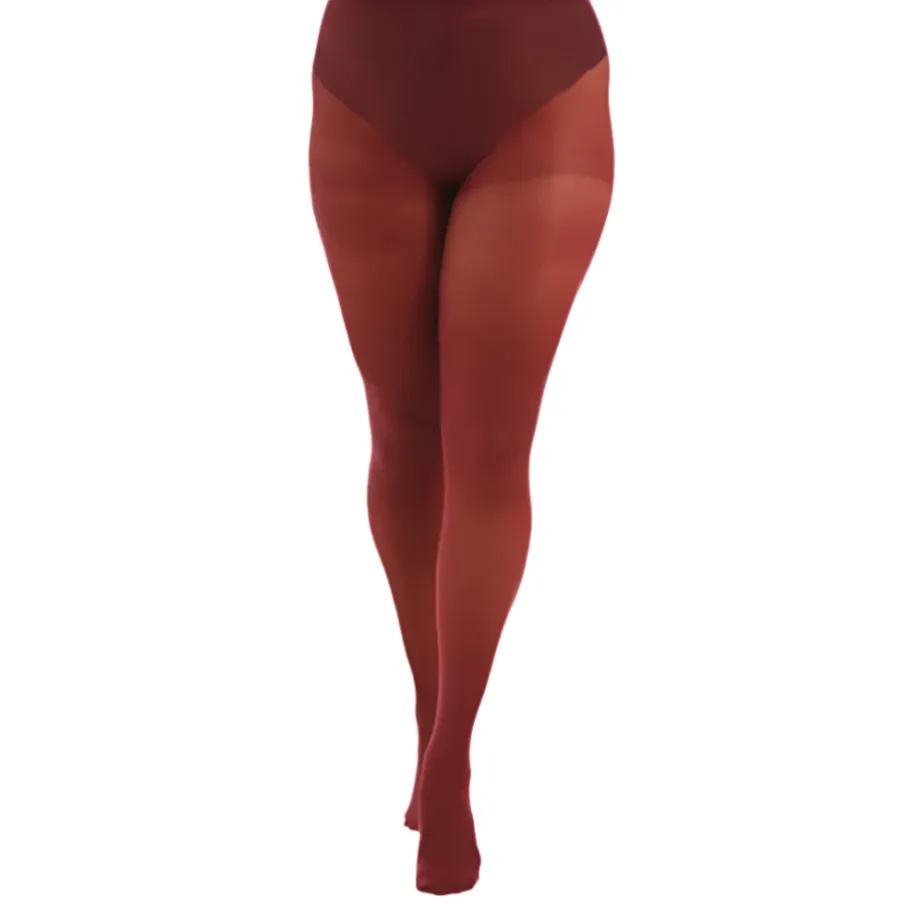 Pamela Mann - 80 Denier Burgundy One Size - Tights