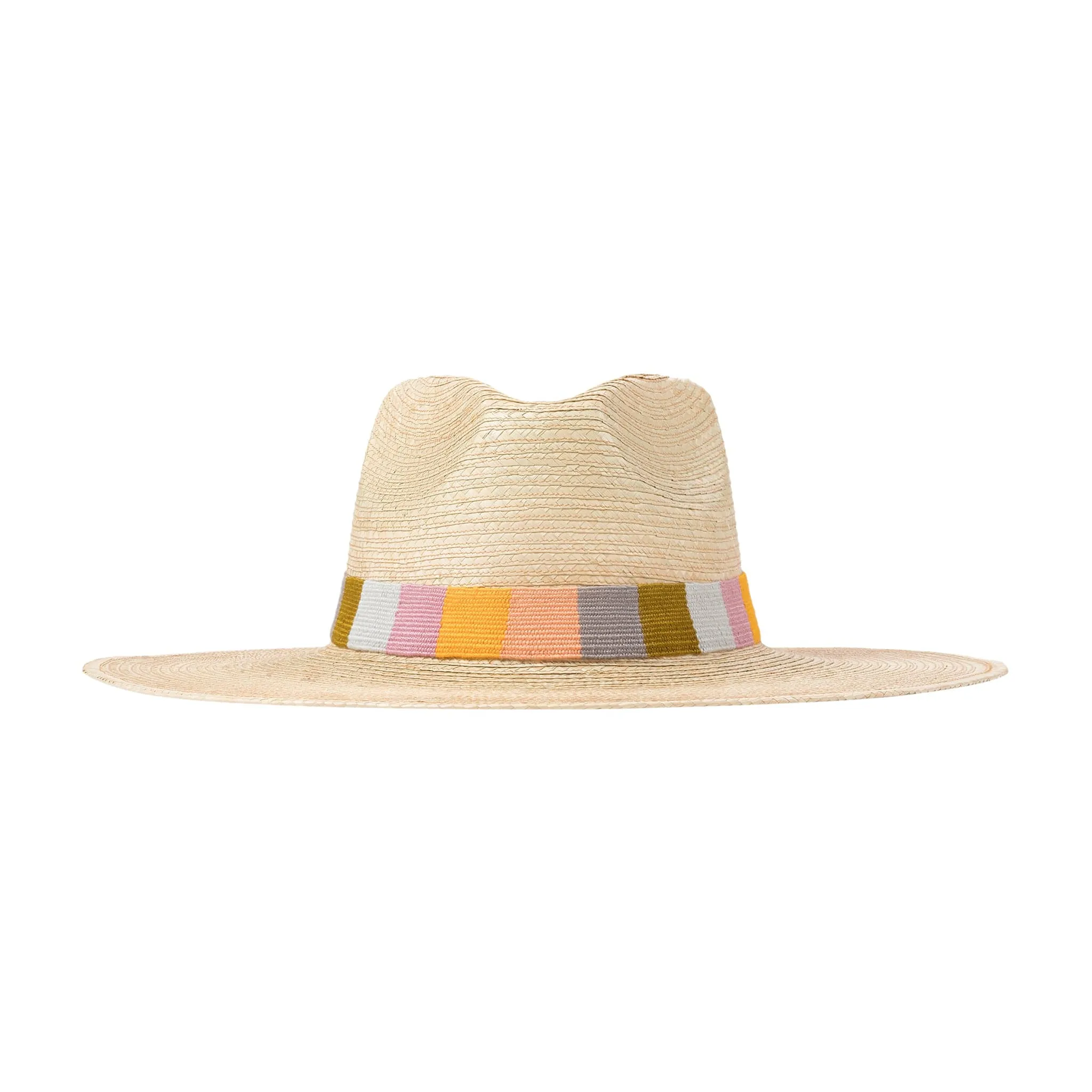 Pastel Palm Sun Hat