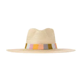 Pastel Palm Sun Hat