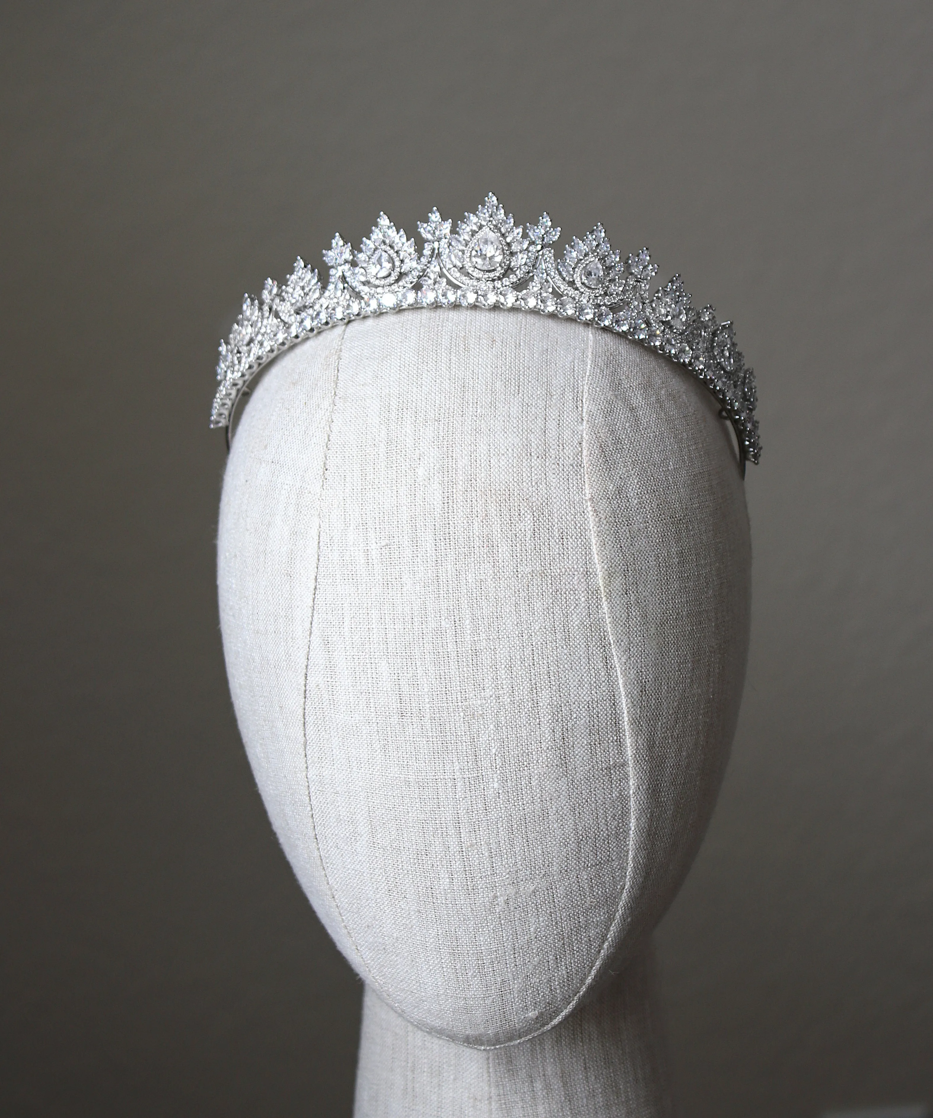 SARAH Simulated Diamond Tiara