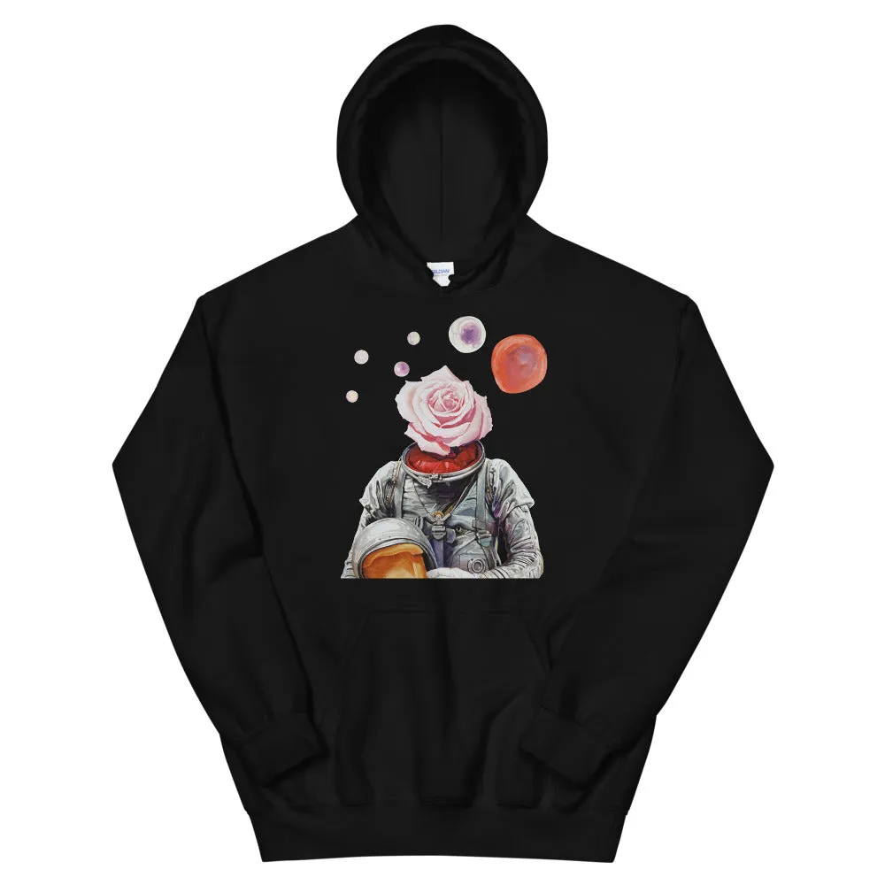 Spaceman Rose Unisex Hoodie