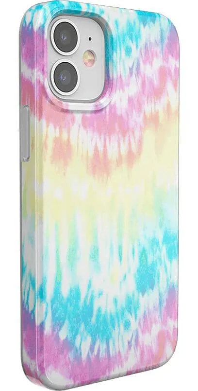 Wild & Free | Classic Rainbow Tie Dye iPhone Case