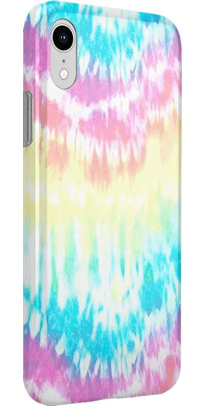 Wild & Free | Classic Rainbow Tie Dye iPhone Case