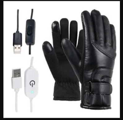 Winter Usb Powered Electric Heated Gloves