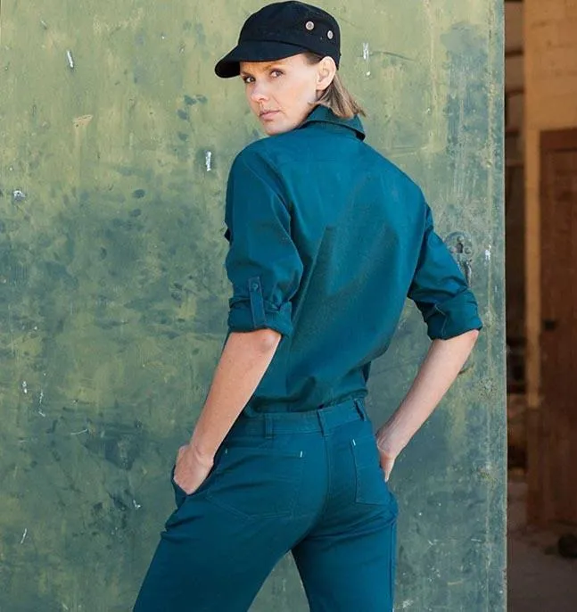 Womens Gardener Work Pants No Elastic P-CARG-R