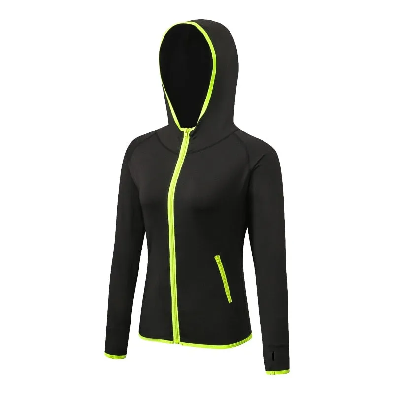 Womens Long Sleeve Sports Hoodie