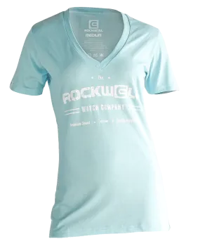 Women's Watch Co V-Neck Turquoise